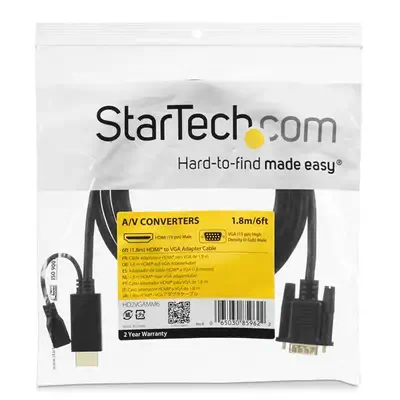 StarTech Cble adaptateur HDMI vers VGA de 3m_4