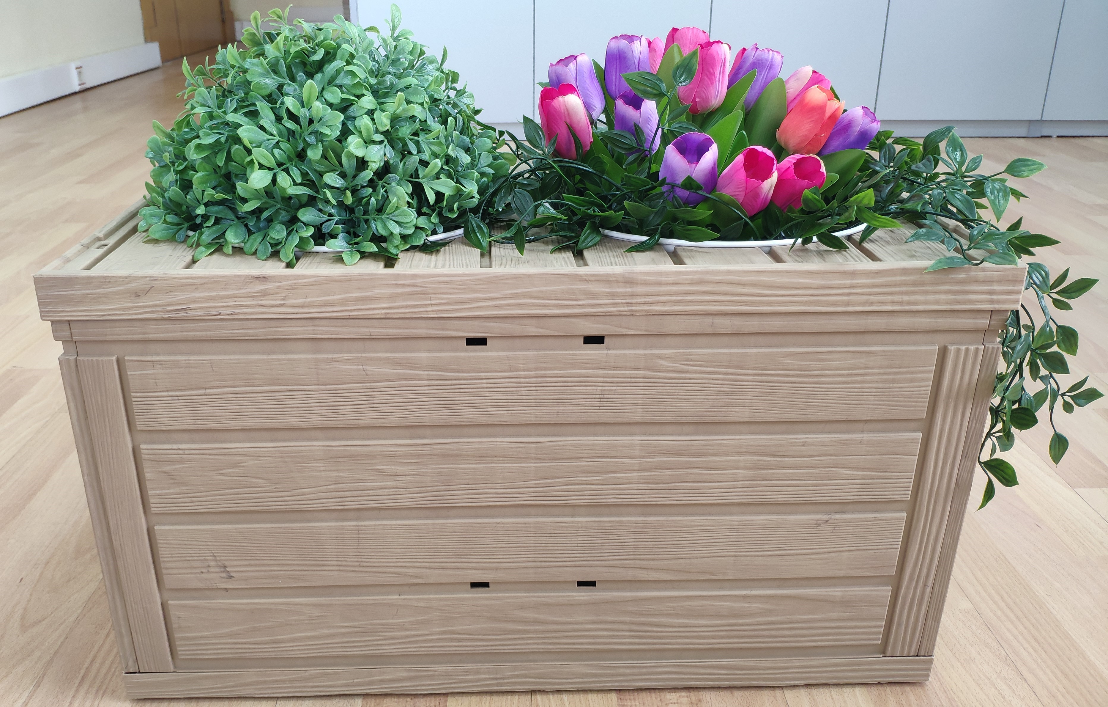 Expositeur fleur - Présentoir pour fleurs avec pots - Montage facile et plusieurs couleurs_4