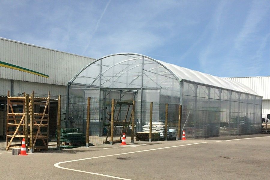 8 m optimum avec cheneaux - serre tunnel - serres val de loire - longueur 10 m_4