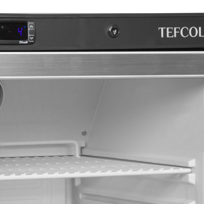Congélateur vertical de vitrine Statique L.600mm 120L TEFCOLD_4