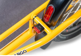 Remorque mécanique pour vélo cargo tractable à la main, conçue pour les déplacements urbains - Capacité 200kg - Carla compétition JHOG_4