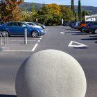 Borne en béton Covert - Borne en béton réalisée avec du Ciment blanc ou gris « Green Seal » - Granulats siliceux - Plastifiant Polymère Fiberglass AR - Couleurs standards : Blanc / Gris / Ocre_4