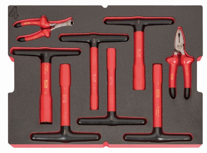 Caisse à outils usage intensif avec outils isolés - 79 Pcs - Résine structurée - 4750RCHDW02RF1V_4