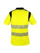 Polo haute visibilité jaune et bleu - 55% coton / 45% polyester - 170 g/m2 - Bandes rétro-réfléchissantes segmentées_4