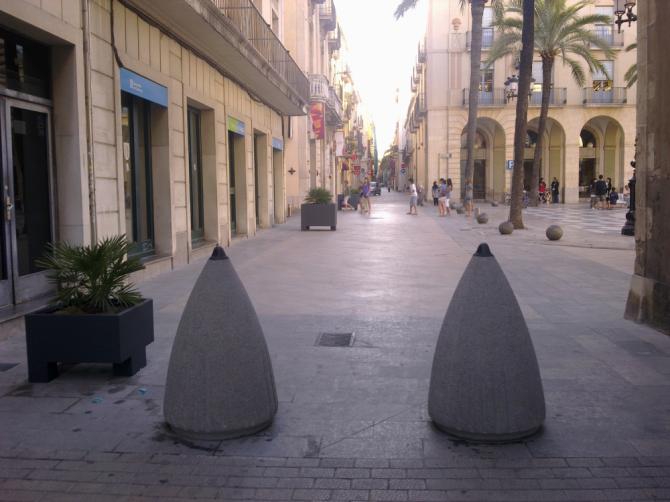 Borne en béton Rodas avec leds, Base_4