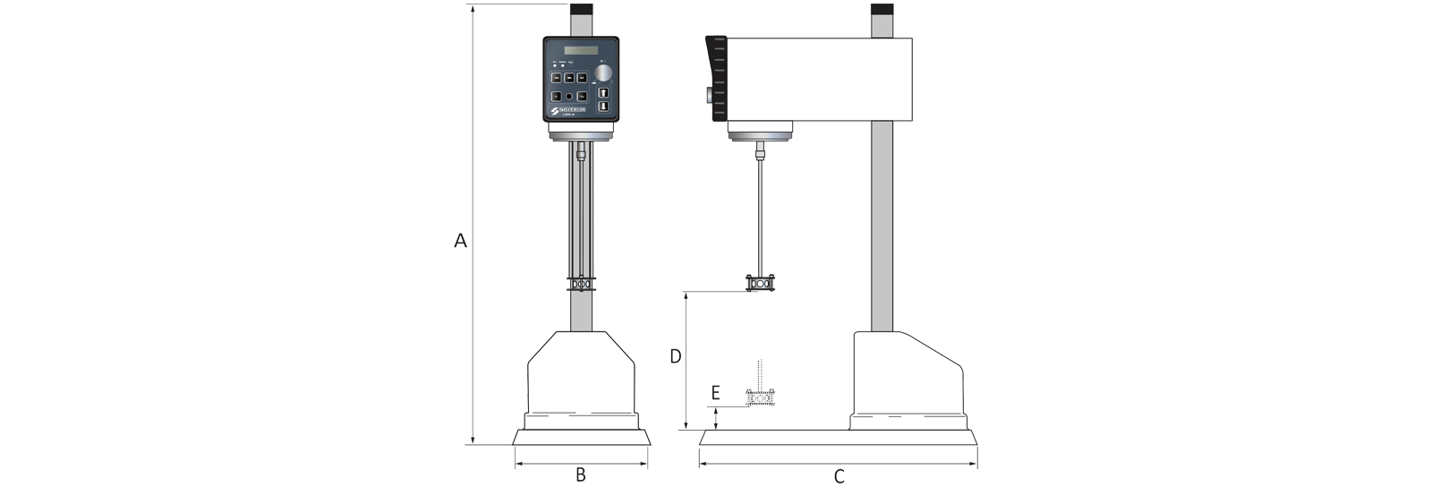 Mélangeur de laboratoire pour la recherche et développement, l'assurance qualité et la production à petite échelle en industrie - 1 ml à 12 litres - Série L5 - SILVERSON FRANCE_4