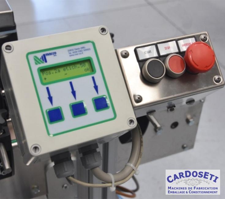 Étiqueteuse automatique industrielle - Cardoseti - Précision micro-millimétrique et haute cadence_4