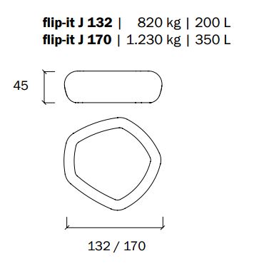 Jardinière - Chaise urbaine - Flip-it - Réf 561-flip-it - 200L à 350L - 820kg à 1.230kg_4