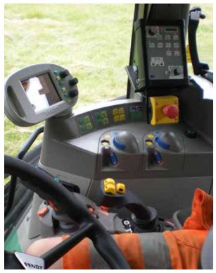 Débroussailleuse avec suivi automatique du sol