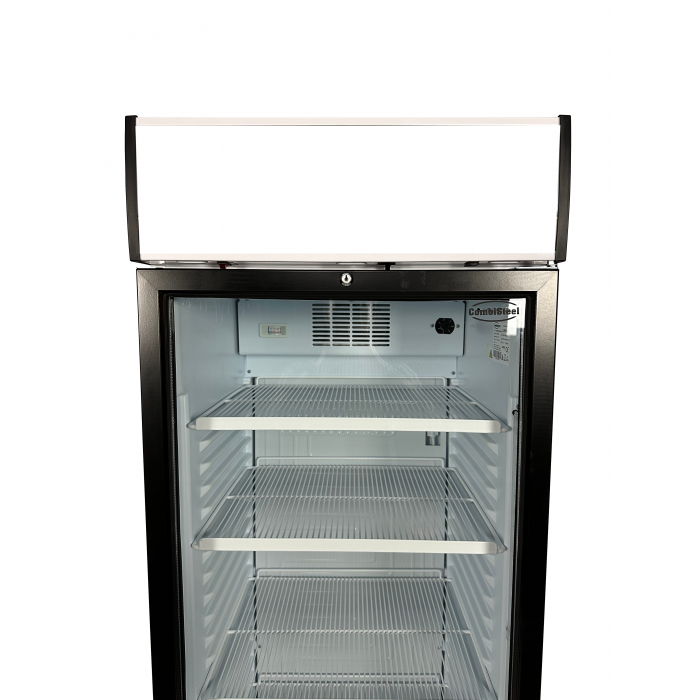 Réfrigérateur 1 porte en verre sens ouverture porte gauche l595 7464.0088 COMBISTEEL_4