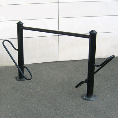 Support cycles duo - inox - 2 places - fixation par scellement direct - Réf : 8207417_4