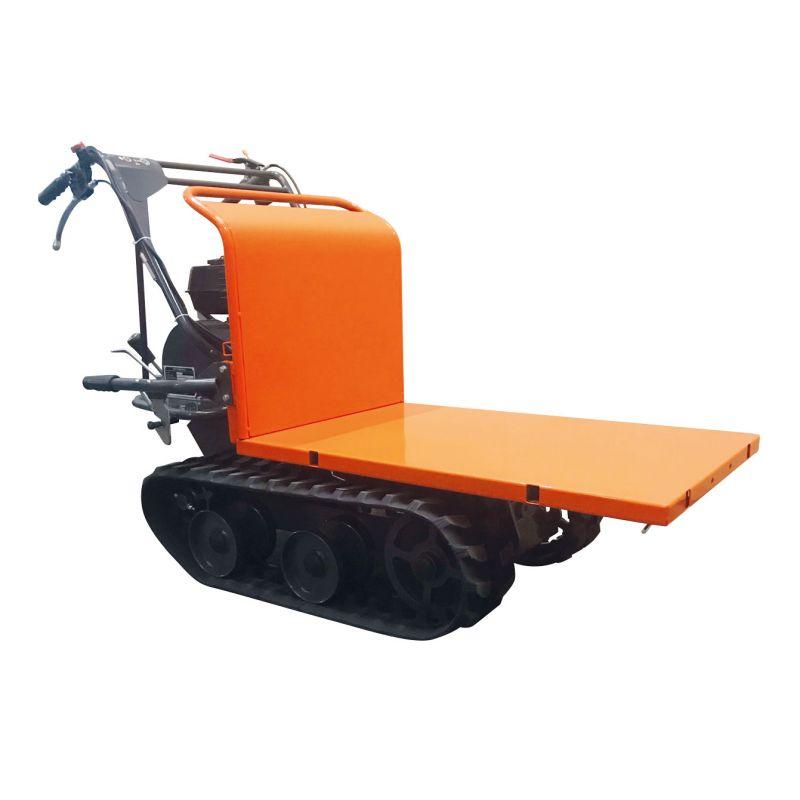 Brouette motorisée Mecacraft pour déneigement avec lame en option