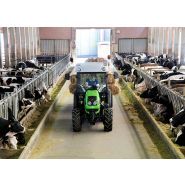 Machine agricole adaptée aux terrains difficiles et aux charges élevées