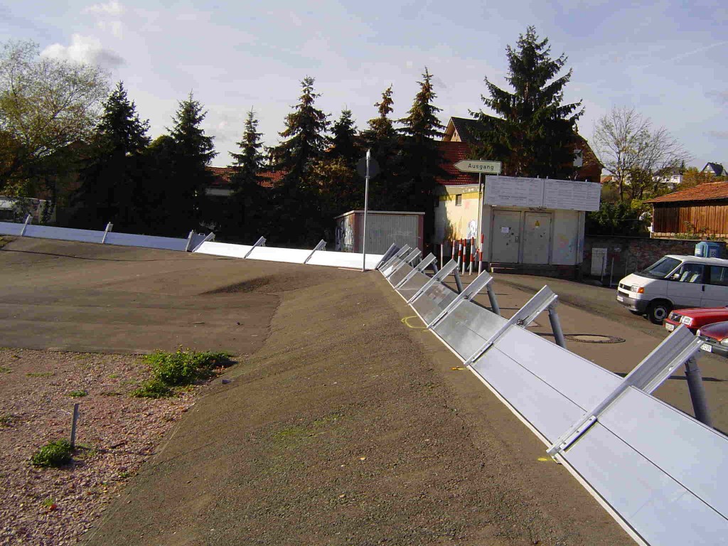 Dispositif anti-inondation démontable mobile et auto-stable Flo-Mob K - aluminium résistant - hauteur max 1,35 m_4