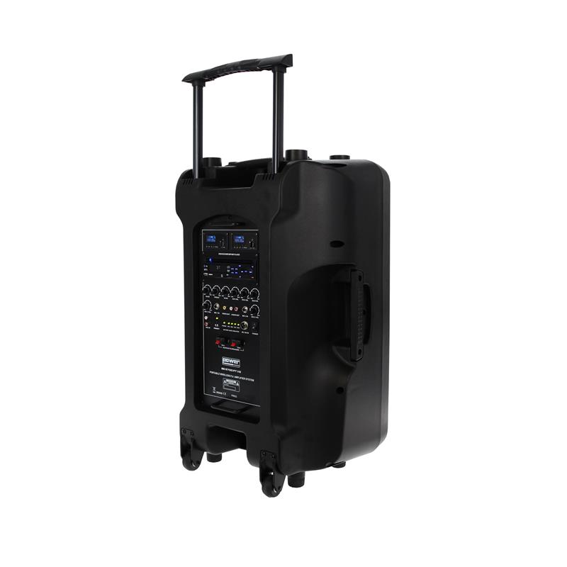 Sonorisation portable BE 9700 PT V2 - 200W + 120W avec micros UHF, Bluetooth et lecteur multimédia_4