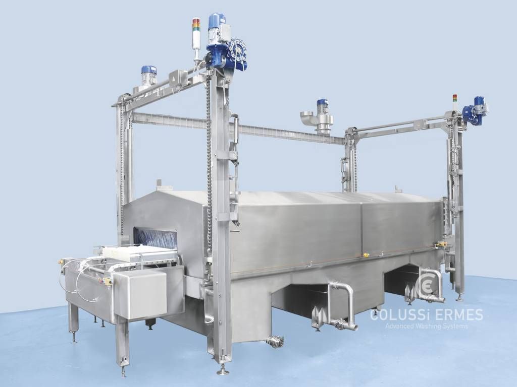 Laveuses industrielles alimentaires - lavage blocs moules Colussi Ermes - jusqu’à 1 400 pièces/heure_4