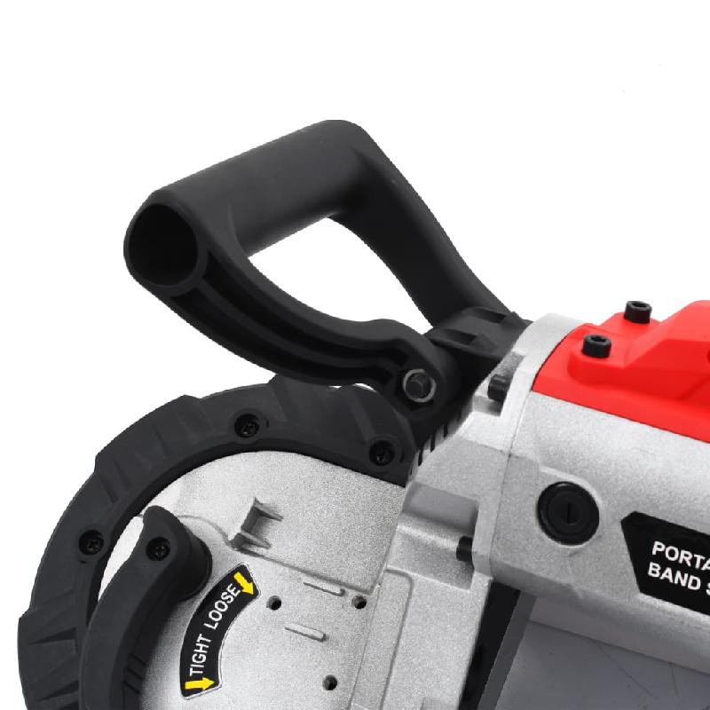 Vidaxl scie à ruban avec mallette portable acier 143386_4