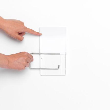 Porte-rouleau de papier hygiénique Brabantia ReNew - Blanc - UGS414565 - Matériau Acier - Caractéristiques principales incluses_4
