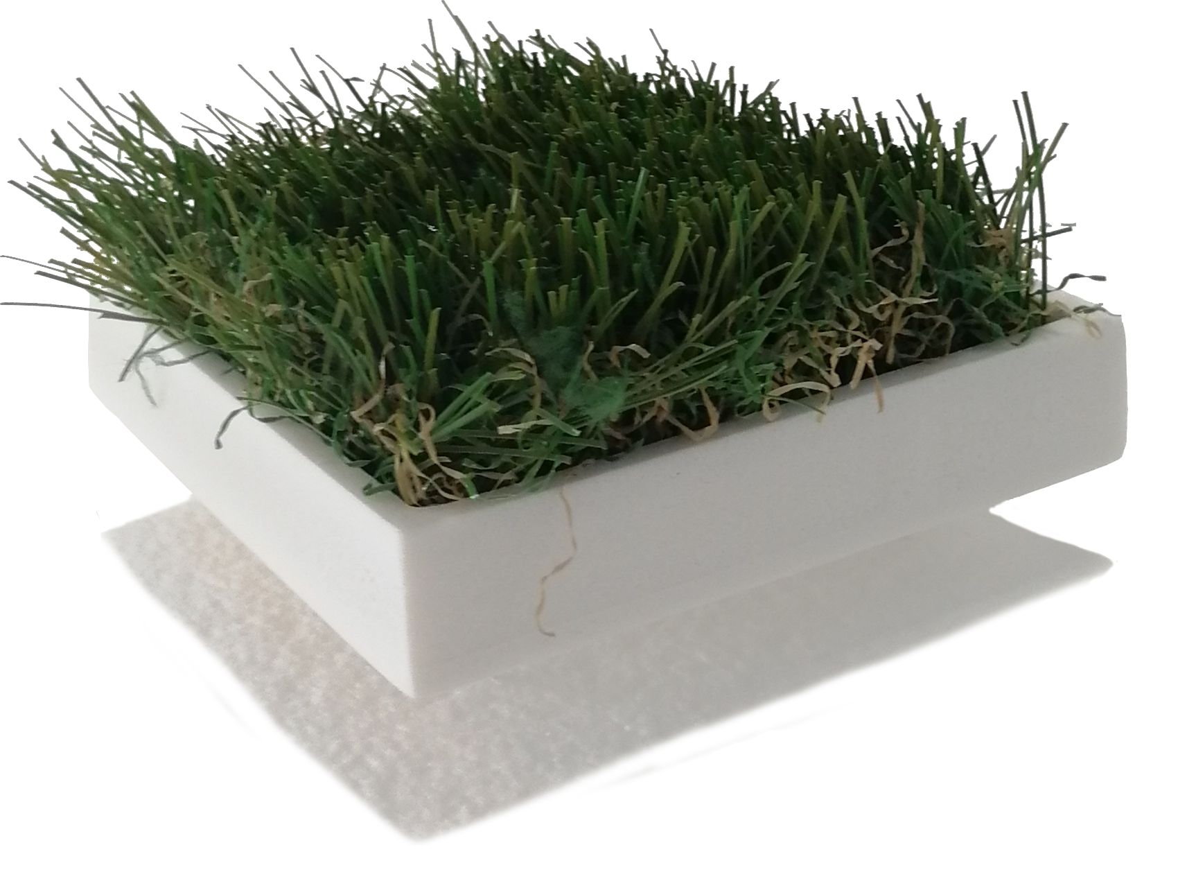 Lettres et logo végétales 3D en polystyrène - Lettres, Violet, Herbe synthétique pour l'intérieur et l'extérieur_3