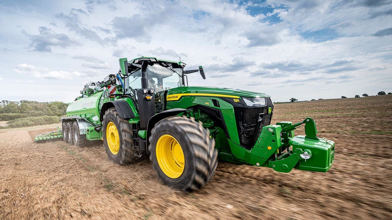 8R 310 tracteur agricole - John Deere - 310 ch, moteur 9.0L, cabine spacieuse et technologies avancées_4