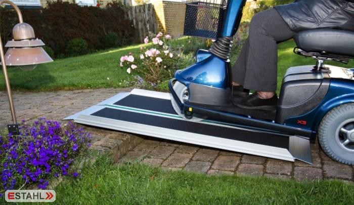 EasyFold Pro - Rampe portefeuille simple 93,5 cm à 178,5 cm - Largeur utile 76 cm - Charge 350 kg_4