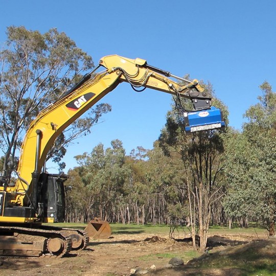 Broyeur forestier TFL et TFL-Q - Pour pelles de 8 à 13 tonnes - Puissance 120CH - Diamètre de coupe 28 cm_4