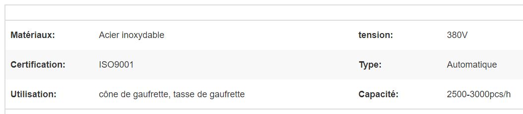 Machine de cornet de crème glacée - Henan Gelgoog - 2500-3000pcs/h - acier inoxydable, moules adaptables, certification CE_4