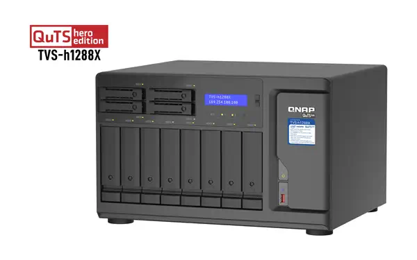 QNAP TVS-h1288X NAS Tower Intel® Xeon® W-1250 16 Go DDR4 0 To QuTS hero Noir_4