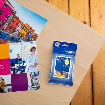 Cartouche d'encre jaune LC527Y d'origine Brother_4