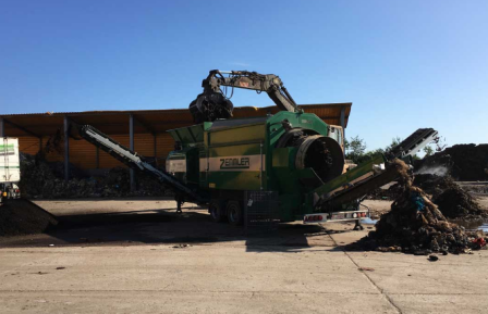Cribleur trommel Zemmler MS 5200 - pour grandes constructions et chantiers - double trommel, tamis de 47 m²_4