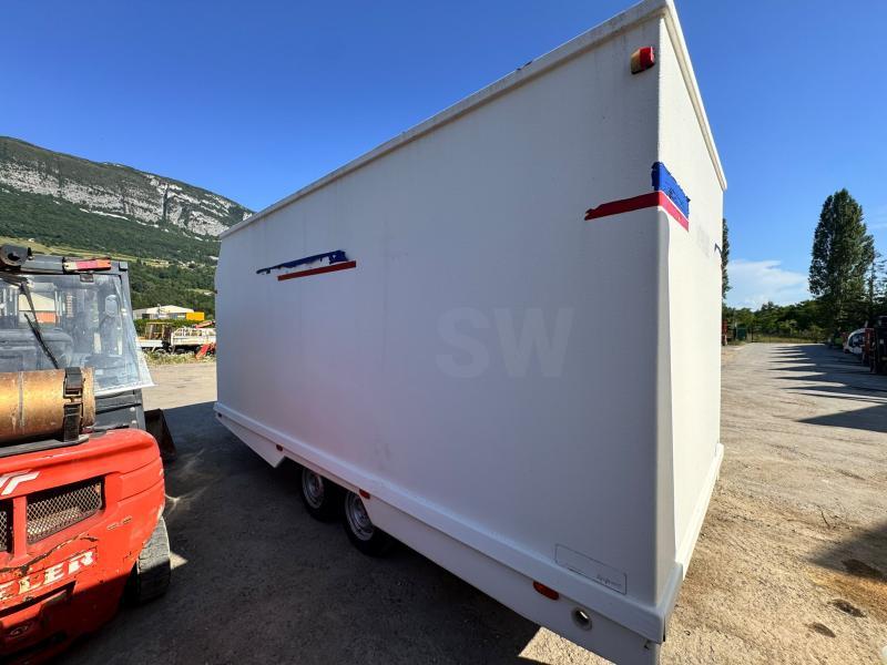 JCR M490PA Remorque cabane de chantier 2 essieux_4