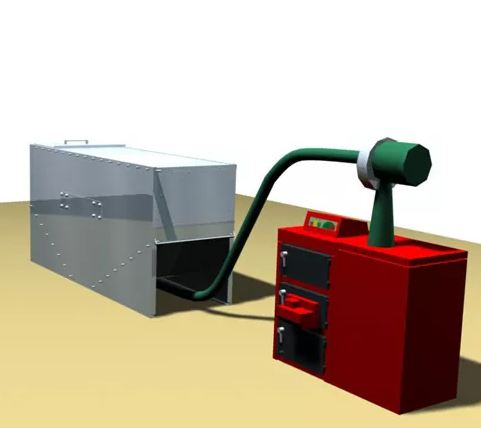 Silo métallique de stockage carré SMTL - Capacité 2,6 T - Pour granulés - Livré en kit avec sortie gravitaire_4