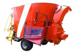 1603 - Mélangeuse agricole Zagroda - capacité 6m³ avec vis verticale et pesage électronique_4