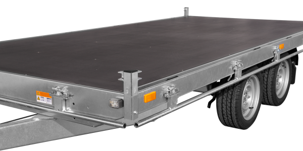 Remorque pour espace vert - 4,06 X 2,04M - 2700 KG - SARIS TP 406 204 2700 2_4
