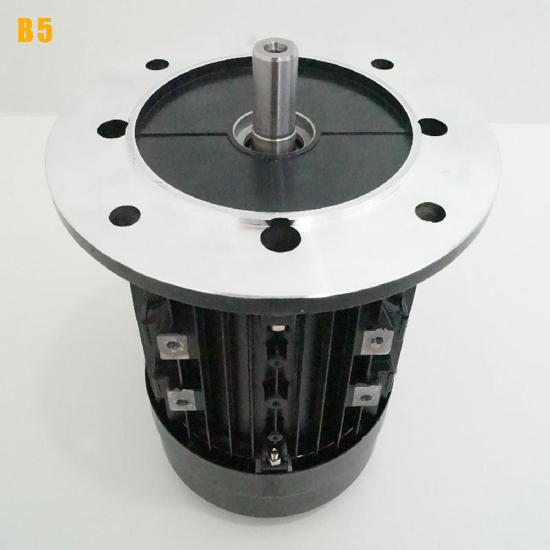 Moteur électrique monophasé 220V 3kW - 1500 tr/min - Bride B5 - Cemer MY - Condensateur permanent_4