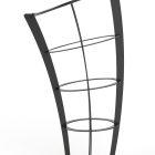 Corbeille Vigipirate sur pied 110L Gris Manganèse - ELICE - Référence 56315 et 56317 - Fabrication française, Matière recyclable_4