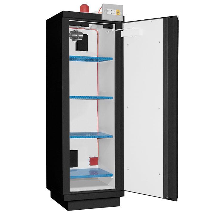 Armoire anti-feu 90 min batteries lithium haute 1 porte - 794+LI - Alarme + recharge / Blanc_4