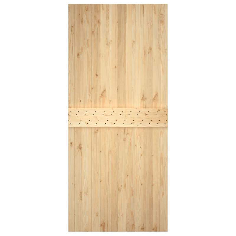 Vidaxl porte narvik 100x210 cm bois massif de pin 154441_4