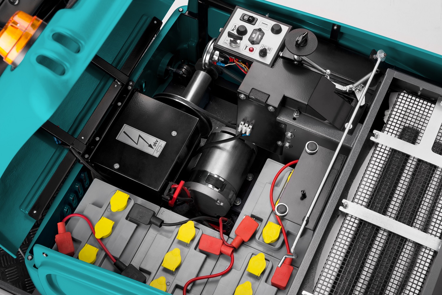 Balayeuse autoportée Rider 1201 SH - idéale pour grandes surfaces, rayon de braquage réduit, 1210 mm de largeur de balayage_4