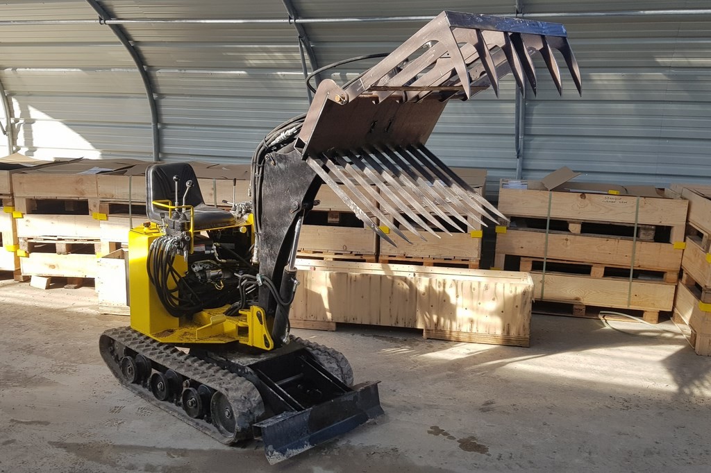 Godet griffe pour phoenix 400 idéal pour le transport de fumier ou branchage - hho_4