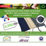 Masque en tissu VDM - filtration garantie 50 lavages - beige - certifié DGA - ultra-réspirant et écologique_4