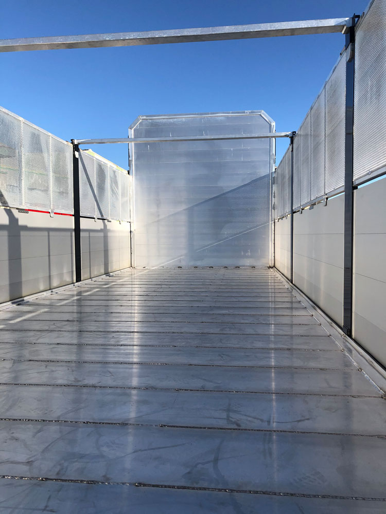 Plateau pour poids lourds avec peinture personnalisable