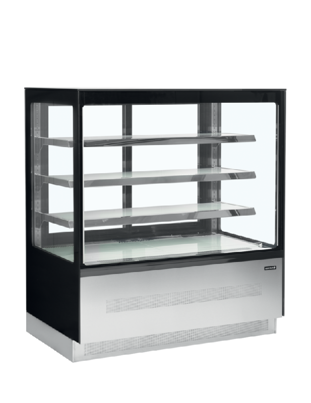 Comptoir réfrigéré LPD-3F - vitre double vitrage, tablette supplémentaire, éclairage LED_4