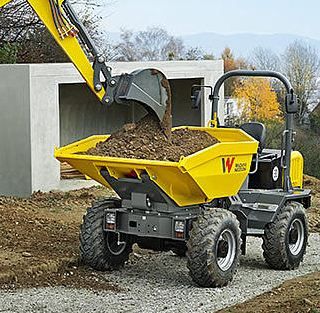 Dw50 dumper sur pneu - wacker neuson - 5000 kg_4