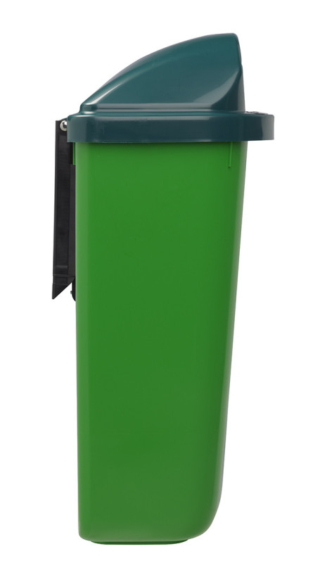 Corbeille plastique 50l xerios vert vert plastique rossignol_4