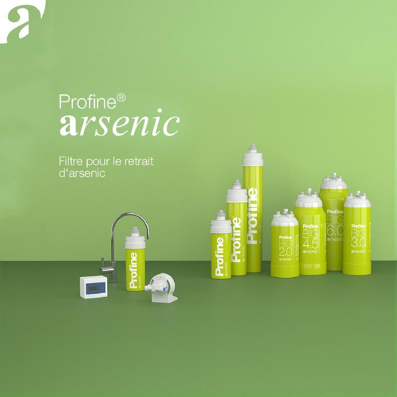 Filtre à eau profine arsenic large - filtration de l'arsenic et impuretés supérieures à 0.5 microns_4