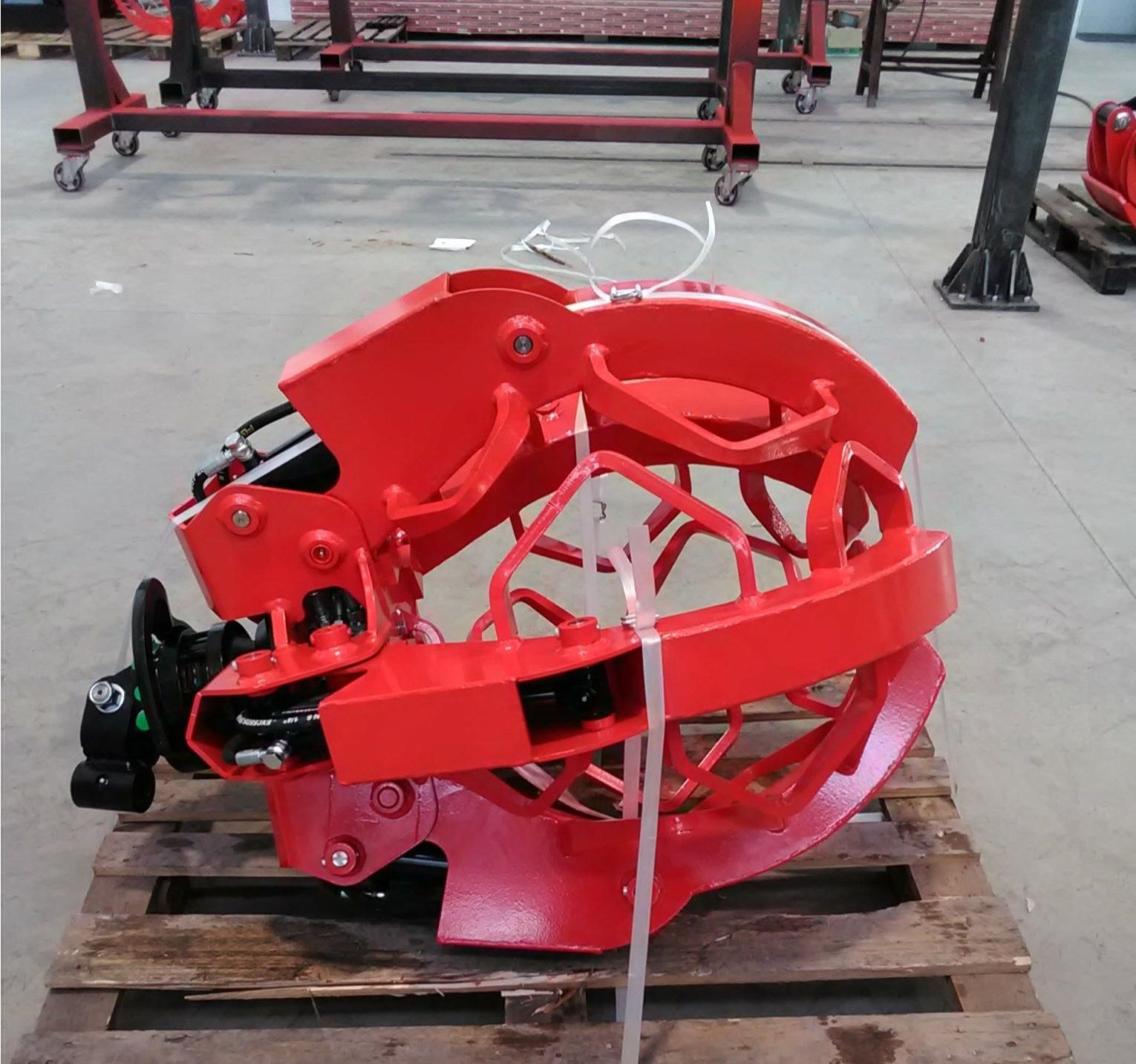 Pince à billots de bois pour pelle ou grue_4