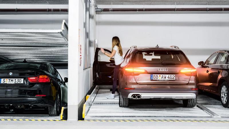 Système de parking mécanique WÖHR - Plate-forme de 300 cm - Parklift 405_4