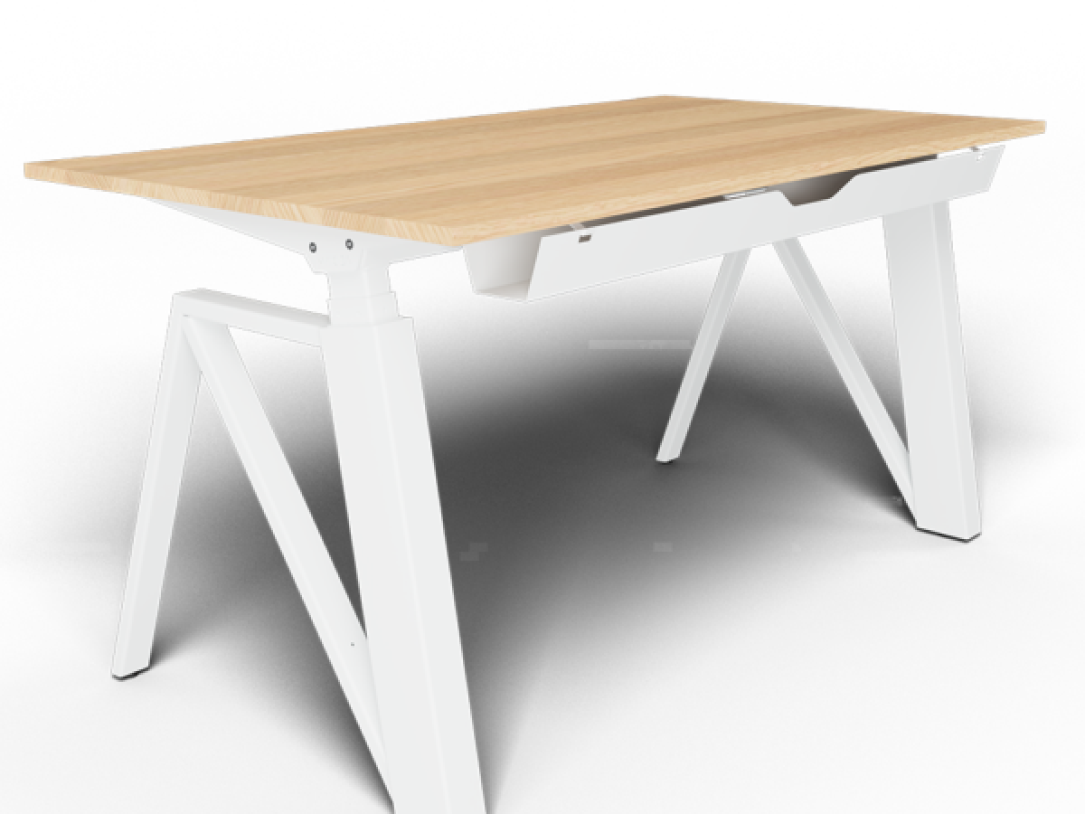 Bureau design réglable en hauteur - personnalisable et connecté - THEODORE_4