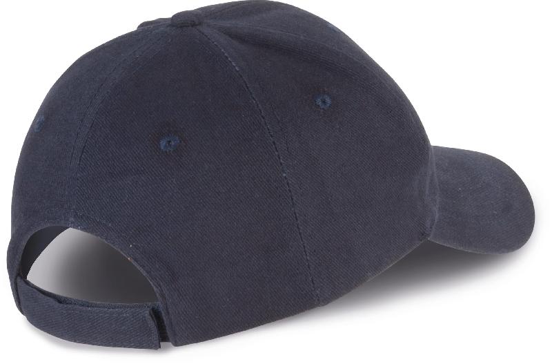 Casquette 6 panneaux en coton bio - Fermeture réglable - K-up - Réf: KP134_4